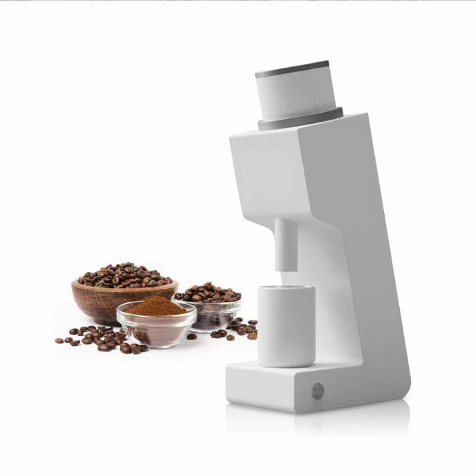 Electric Coffee Coffee Grinder Portable Home Office Inclined All Aluminum Alloy