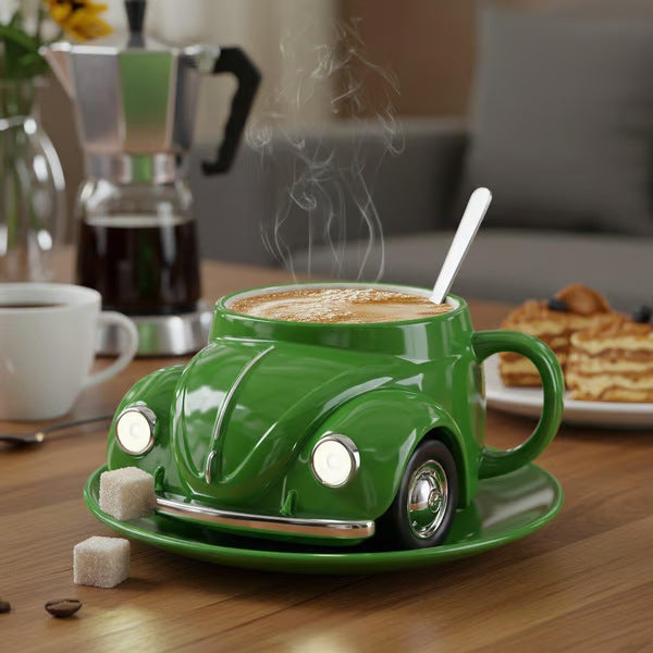 Beetle Shaped Coffee Cup Coffee Lover Gift