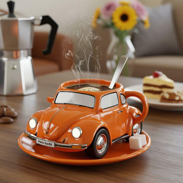 Beetle Shaped Coffee Cup Coffee Lover Gift