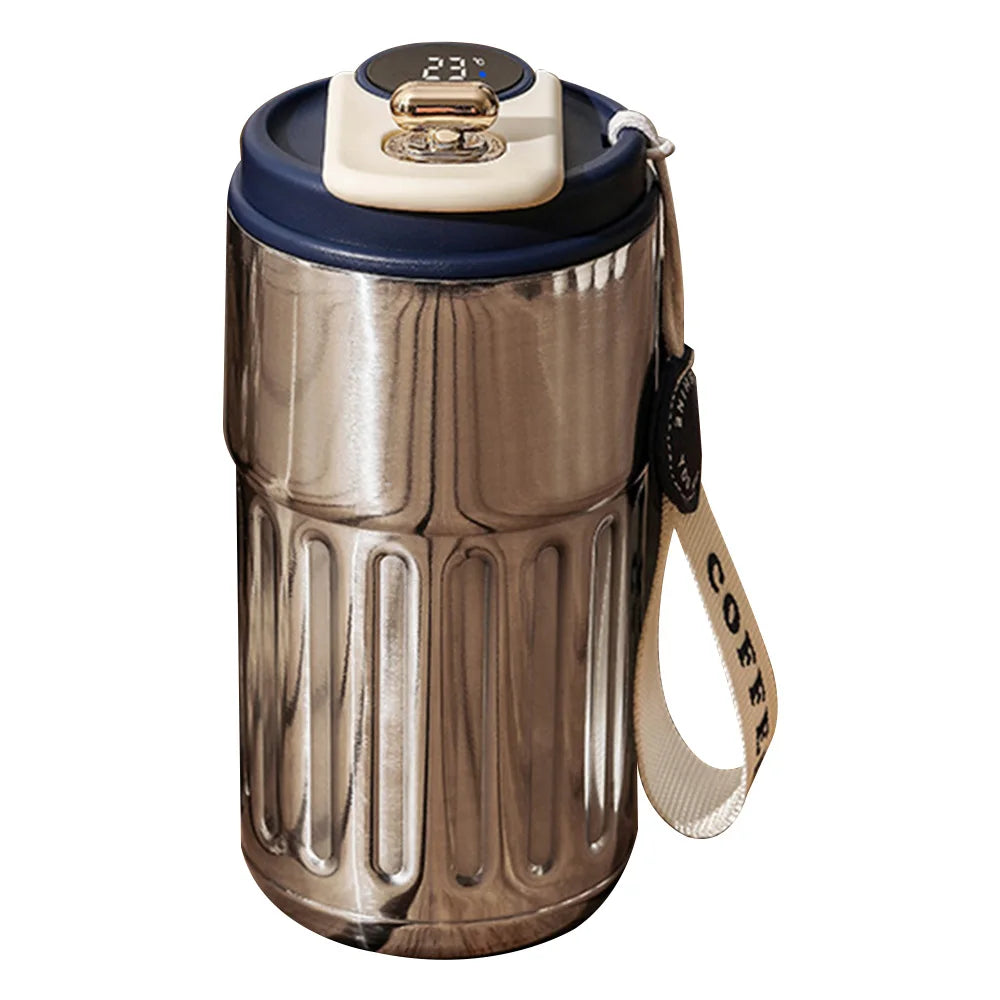 Smart Thermos Bottle LED Temperature Display Coffee Cup for red life