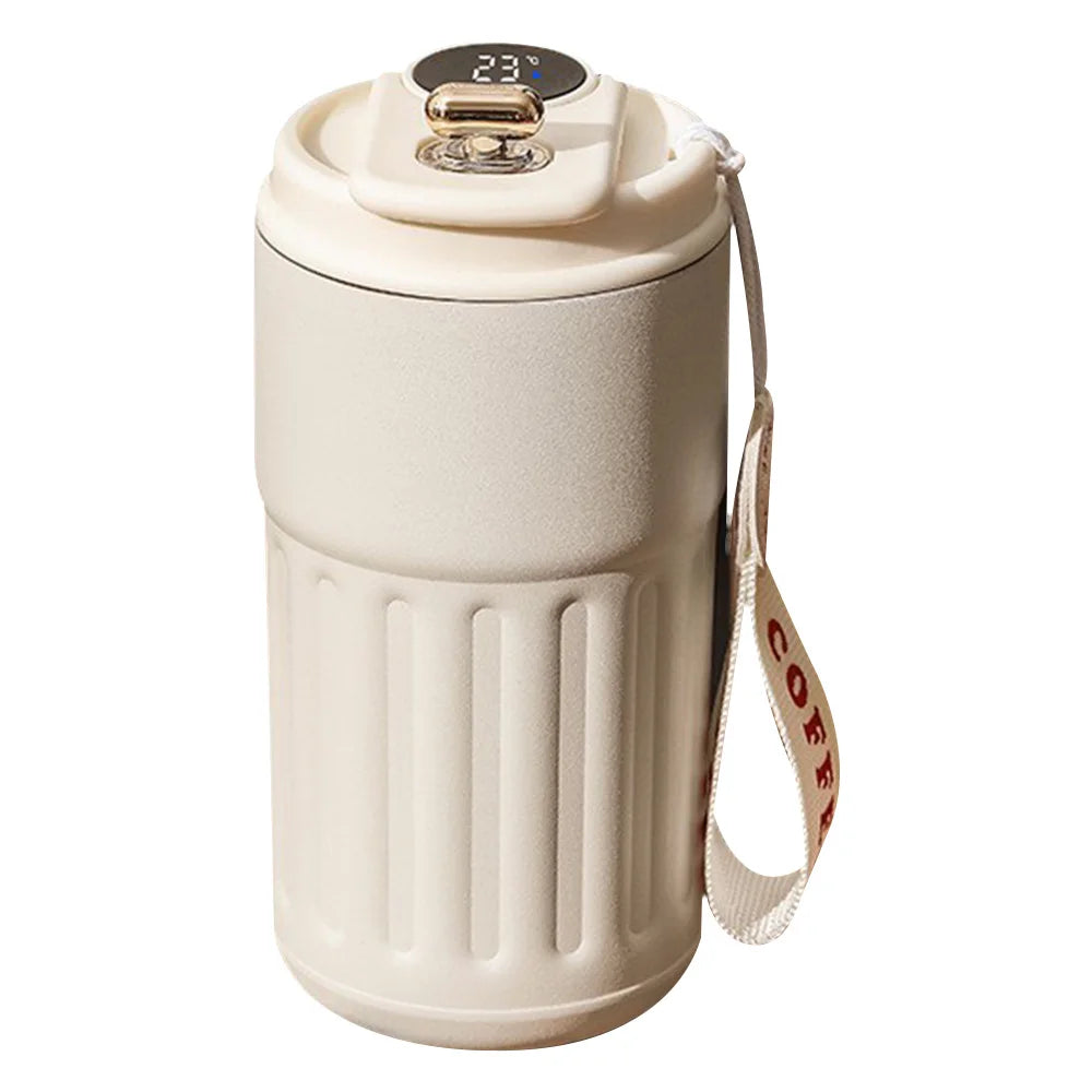 Smart Thermos Bottle LED Temperature Display Coffee Cup for red life