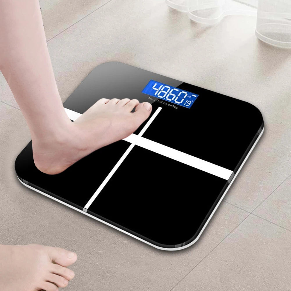 Household Electronic Scale HD Display Electronic Weight Scale USB Charging Precision Tool for Home Office Supplies Adult Health