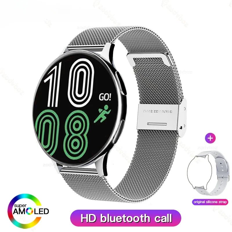 New Women Bluetooth Call Smart Watch HeartRate Blood Pressure Monitoring Smartwatches IP67 Waterproof Men Smartwatch+Box