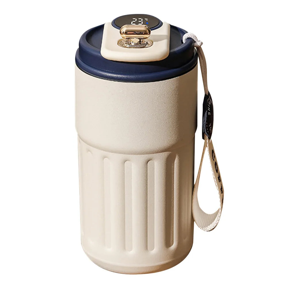 Smart Thermos Bottle LED Temperature Display Coffee Cup for red life