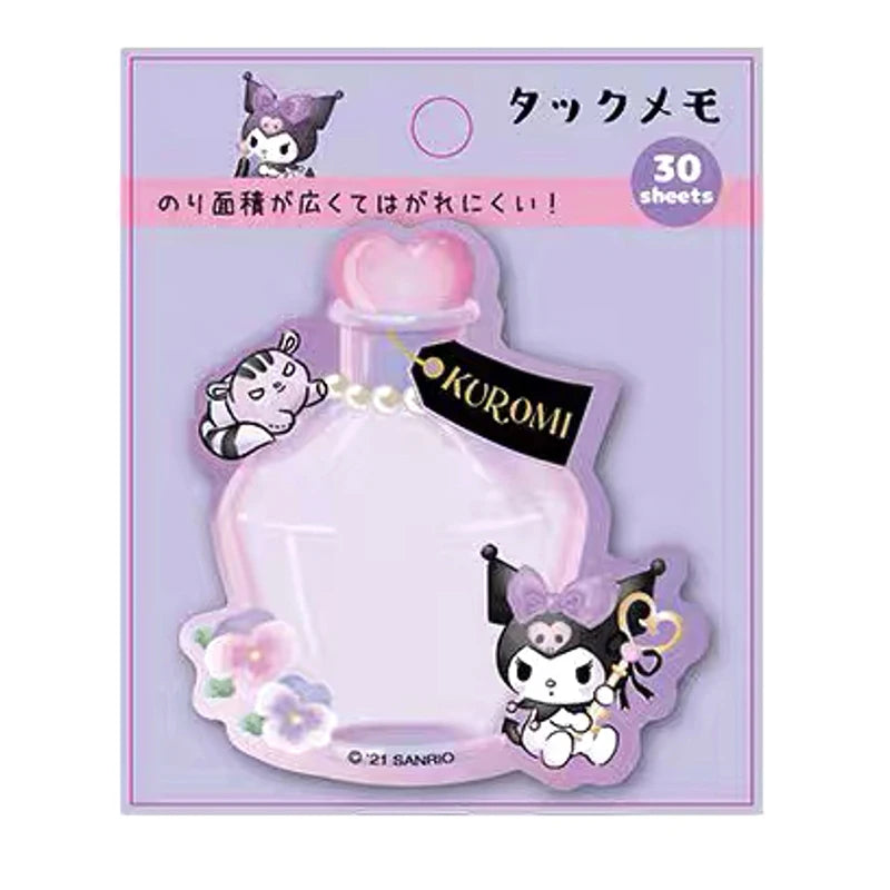 30Sheets Kawaii Sanrio Hello Kitty Convenience Book Mylody Kuromi Cinnamoroll Sticky Notes Cute Paste Notepad Student Stationery