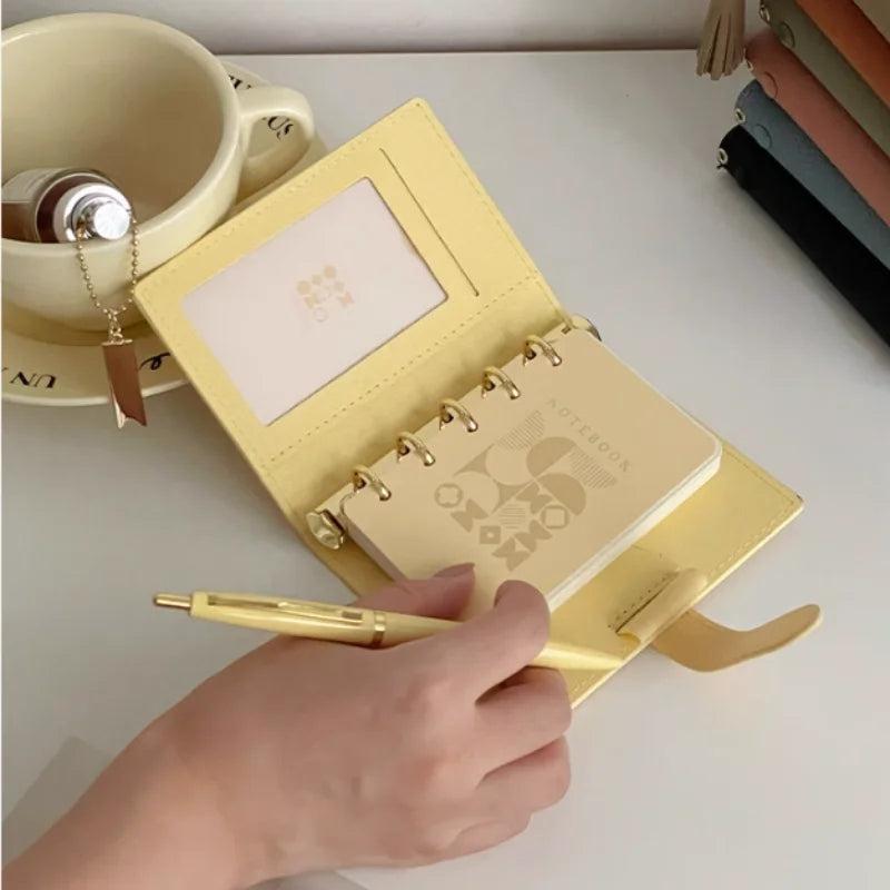 A7/C6/M5/A5 High Quality Business Office Diary Journal Notebook Retro Pu Leather Binder Record Meeting Notepad Notebook