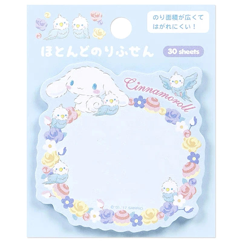 30Sheets Kawaii Sanrio Hello Kitty Convenience Book Mylody Kuromi Cinnamoroll Sticky Notes Cute Paste Notepad Student Stationery