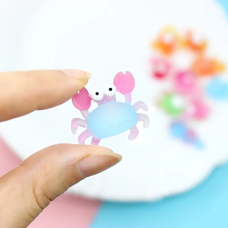 Series Marine Tropical Fish Crab Clown Fish Resin Refrigerator Magnets Home Decoration