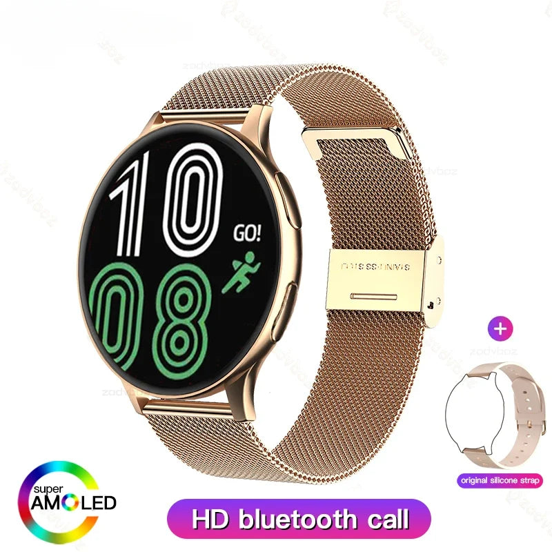 New Women Bluetooth Call Smart Watch HeartRate Blood Pressure Monitoring Smartwatches IP67 Waterproof Men Smartwatch+Box