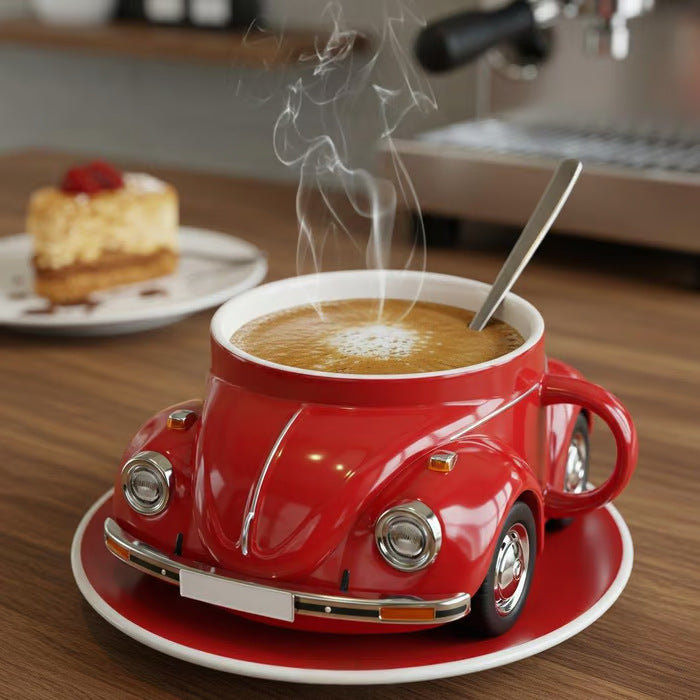 Beetle Shaped Coffee Cup Coffee Lover Gift